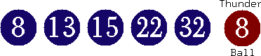 08 13 15 22 32 (08)
