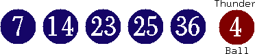 07 14 23 25 36 (04)