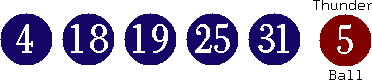 04 18 19 25 31 (05)