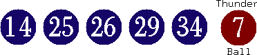 14 25 26 29 34 (07)
