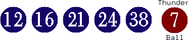 12 16 21 24 38 (07)