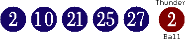 02 10 21 25 27 (02)