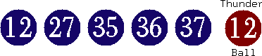 12 27 35 36 37 (12)