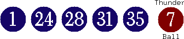 01 24 28 31 35 (07)
