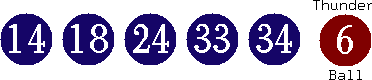 14 18 24 33 34 (06)