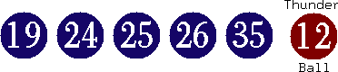 19 24 25 26 35 (12)