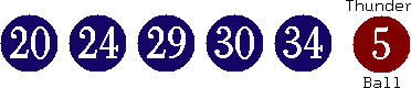 20 24 29 30 34 (05)