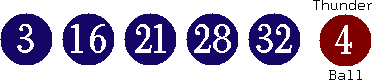 03 16 21 28 32 (04)
