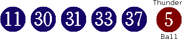 11 30 31 33 37 (05)