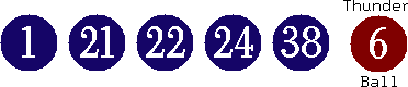 01 21 22 24 38 (06)