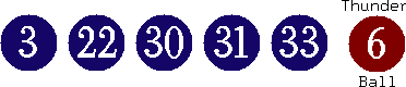 03 22 30 31 33 (06)