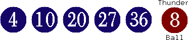 04 10 20 27 36 (08)