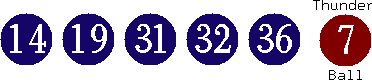14 19 31 32 36 (07)