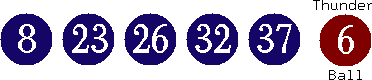 08 23 26 32 37 (06)