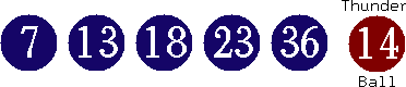 07 13 18 23 36 (14)