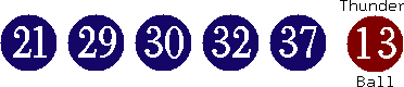 21 29 30 32 37 (13)