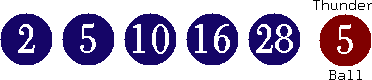 02 05 10 16 28 (05)