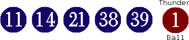 11 14 21 38 39 (01)