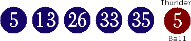 05 13 26 33 35 (05)