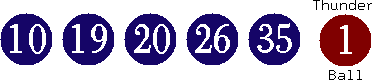 10 19 20 26 35 (01)