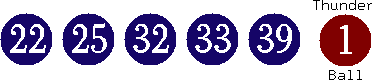 22 25 32 33 39 (01)