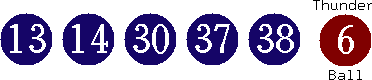 13 14 30 37 38 (06)