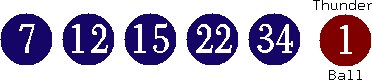 07 12 15 22 34 (01)