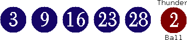 03 09 16 23 28 (02)