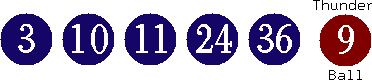 03 10 11 24 36 (09)