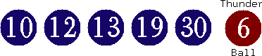 10 12 13 19 30 (06)