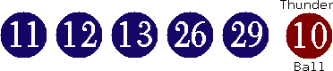 11 12 13 26 29 (10)
