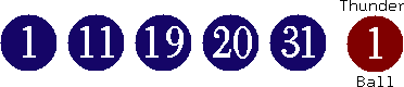 01 11 19 20 31 (01)