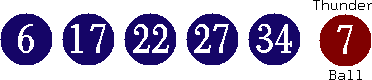 06 17 22 27 34 (07)
