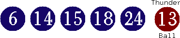 06 14 15 18 24 (13)