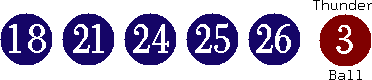18 21 24 25 26 (03)