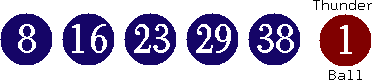08 16 23 29 38 (01)