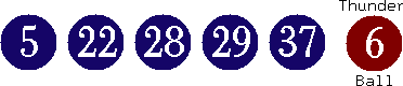 05 22 28 29 37 (06)