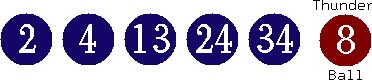 02 04 13 24 34 (08)