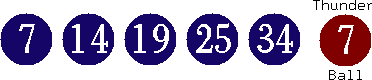 07 14 19 25 34 (07)