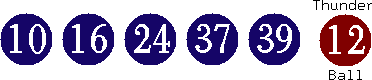10 16 24 37 39 (12)