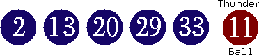 02 13 20 29 33 (11)