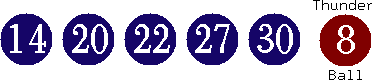 14 20 22 27 30 (08)