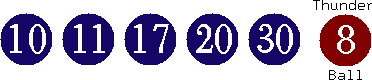 10 11 17 20 30 (08)