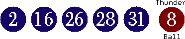 02 16 26 28 31 (08)