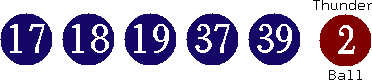 17 18 19 37 39 (02)