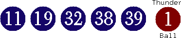 11 19 32 38 39 (01)