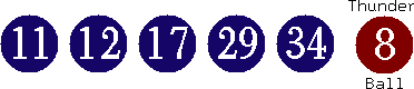 11 12 17 29 34 (08)