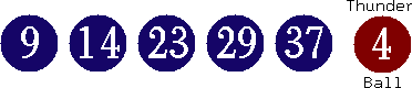 09 14 23 29 37 (04)