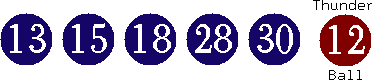 13 15 18 28 30 (12)