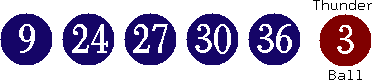 09 24 27 30 36 (03)